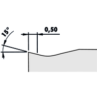 Indexable cutting insert CNMG 120408-GS PHH920